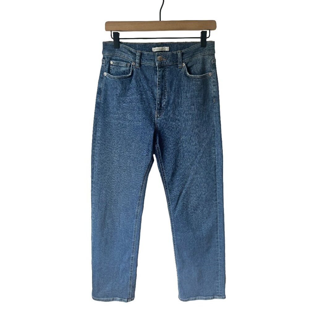 Peter Millar Williamson Straight-Leg Crop Denim Jeans Size 29L NWT